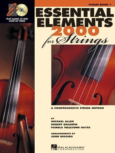 Essential Elements 2000 for Strings: Book 1 with CD-ROM (Violin) (Edition 2012) by Michael Allen, Robert Gillespie, Pamela Tellejohn Hayes [Paperback(2002Â£Â©]