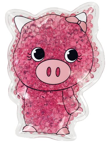 TheraPearl Children's Pals, Pearl The Pig, Non Toxic Reusable Animal Shaped Hot Cold Therapy Pack, Flexible Compress for Injuries, Swelling, Pain Relief, Bee Stings