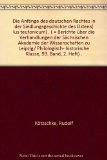 Die AnfÃ¤nge des deutschen Rechtes in der Siedlungsgeschichte des Ostens( lus teutonicum) . ( = Berichte Ã¼ber die Verhandlungen der SÃ¤chsischen Akademie der Wissenschaften zu Leipzig/ Philologisch- historische Klasse, 93. Band, 2. Heft) .