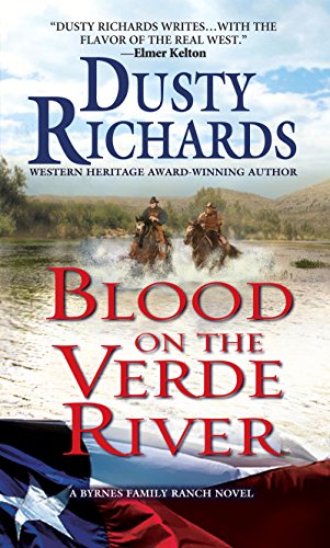 Book Cover Blood on the Verde River A Byrnes Family Ranch Western (Byrnes Family Ranch series Book 3)