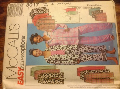 McCalls SewingPattern 3017 Y