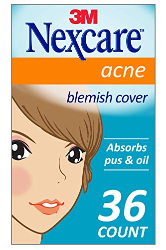 Book Cover Nexcare Acne Cover, Invisible, Drug Free, Clear 36 Count