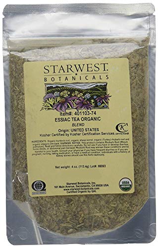 Book Cover Organic Essiac Tea