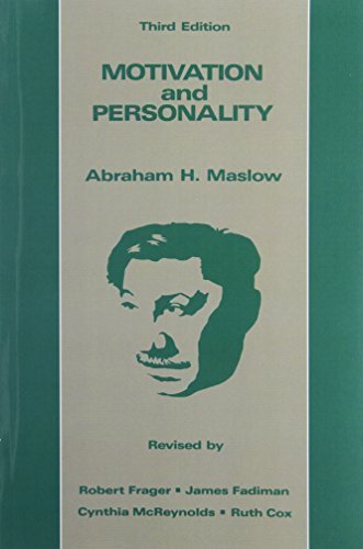 Motivation and Personality (3rd Edition) by Maslow, Abraham H., Frager, Robert D. (Editor), Fadiman, Jam 3rd (third) Edition [Paperback(1997)]