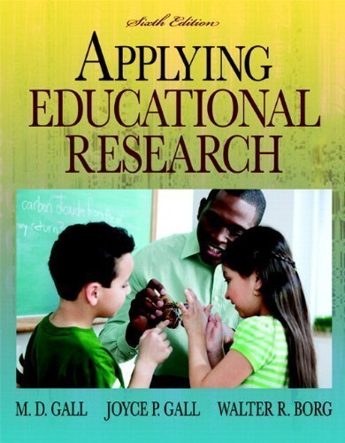 Applying Educational Research (with MyEducationLab) (6th Edition) by Gall, Joyce P., Gall, M. D., Borg, Walter R. 6th (sixth) Edition [Paperback(2009)]