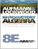 Introductory Algebra: An Applied Approach by Aufmann, Richard N., Lockwood, Joanne 8th (eighth) Edition [Paperback(2010)]
