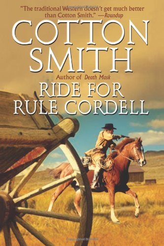 Book Cover Ride for Rule Cordell