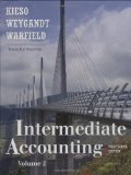 Intermediate Accounting, Volume 2 (Chapters 15-24) 13th (thirteenth) Edition by Kieso, Donald E., Weygandt, Jerry J., Warfield, Terry D. (2009)