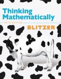 Thinking Mathematically plus MyMathLab/MyStatLab/MyStatLab Student Access Code Card -- Access Card Package (5th Edition) 5th (fifth) Edition by Blitzer, Robert F. (2010)