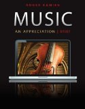 5-CD set for Music: An Appreciation, Brief Edition 7th (seventh) Edition by Kamien, Roger (2010)