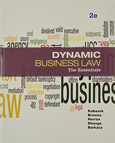 Dynamic Business Law: The Essentials
