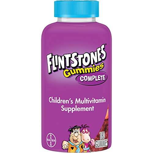 Book Cover Flintstones Gummies Kids Vitamins, Gummy Multivitamin for Kids and Toddlers with Vitamins A, B6, B12, C, E, Zinc & more, 180ct