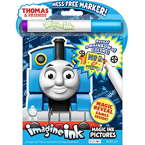 Book Cover Bendon 26042 Thomas and Friends Imagine Ink Magic Ink Pictures