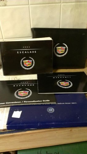 2002 Cadillac Escalade Owner's Manual