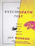 Psychopath Test: A Journey Through the Madness Industry by Ronson, Jon on 12/05/2011 MP3 Una edition
