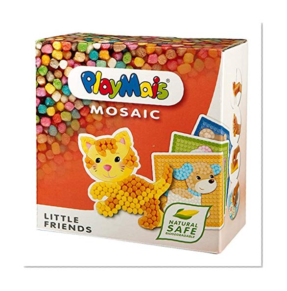Playmais - 160182 - Kit De Loisirs Créatifs - Mosaïque Animaux De Compagnie