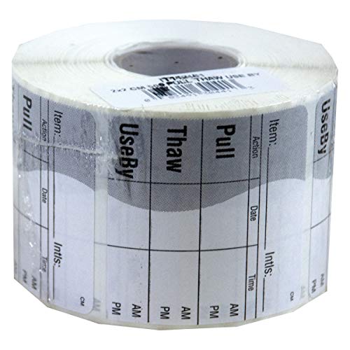 Book Cover DayMark Safety Systems-IT112461 Pull/Thaw/Use by Freezable Label, 2