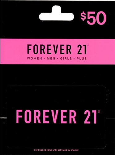 Book Cover Forever 21 Gift Card $50
