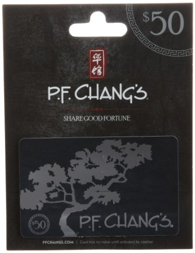 Book Cover P.F. Changs Gift Card $50