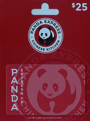Book Cover Panda Express Gift Card $25