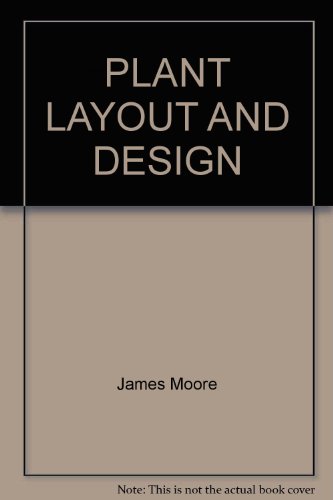 PLANT LAYOUT AND DESIGN