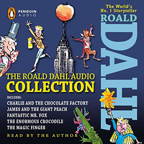 Book Cover The Roald Dahl Audio Collection: Includes Charlie and the Chocolate Factory, James & the Giant Peach, Fantastic Mr. Fox, The Enormous Crocodile & The Magic Finger