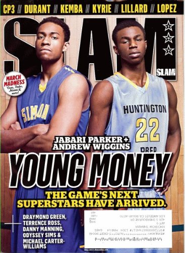 Slam 2013 May - Jabari Parker + Andrew Wigging. The Games Next Superstars Have Arrives