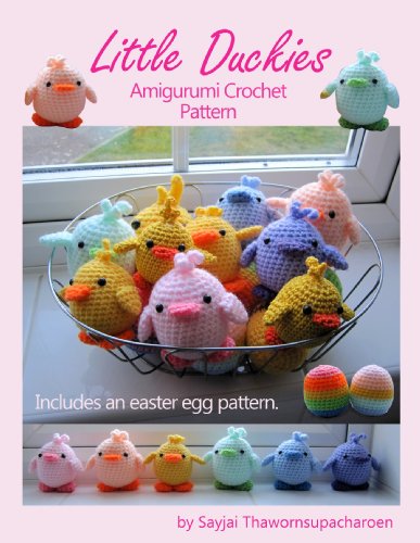 Little Duckies Amigurumi Crochet Pattern (Easy Crochet Doll Patterns Book 9)