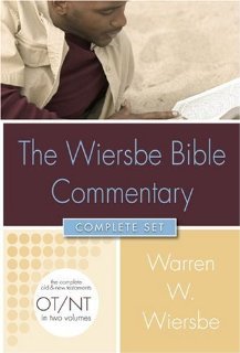 Wiersbe Bible Commentary 2 Vol Set w/CD Rom (Wiersbe Bible Commentaries) [Hardcover] [2007] HAR/CDR Ed. Warren W. Wiersbe
