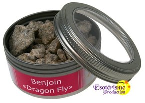 Boîte d'Encens Premium en Morceaux - Benjoin \Dragon Fly\""