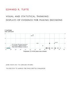 Visual and Statistical Thinking: Displays of Evidence for Making Decisions [Paperback] [1997] Edward R. Tufte