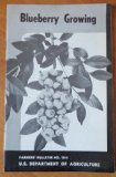 Blueberry Growing (U. S. Department of Agriculture Farmers' Bulletin No. 1951)