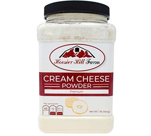 Book Cover Hoosier Hill Farm Cream Cheese powder, 1 Lb. Gluten Free and rBGH and rBST free.