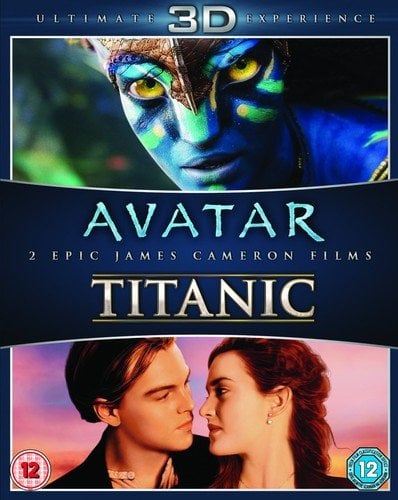 Book Cover Avatar / Titanic 3D [Blu-ray]
