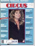 Circus Magazine OZZY OSBOURNE Pat Benatar JON BON JOVI CENTERFOLD Metallica DOKKEN Motley Crue RATT May 31, 1986 C (Circus Magazine)