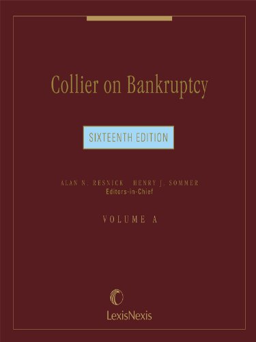 Collier on Bankruptcy, Volume A