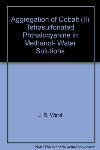 Aggregation of Cobalt (II) Tetrasulfonated Phthalocyanine in Methanol- Water Solutions