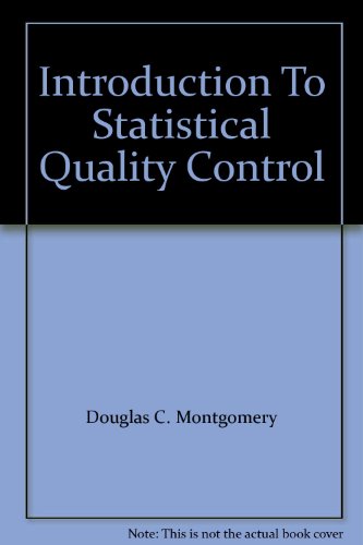 Introduction To Statistical Quality Control