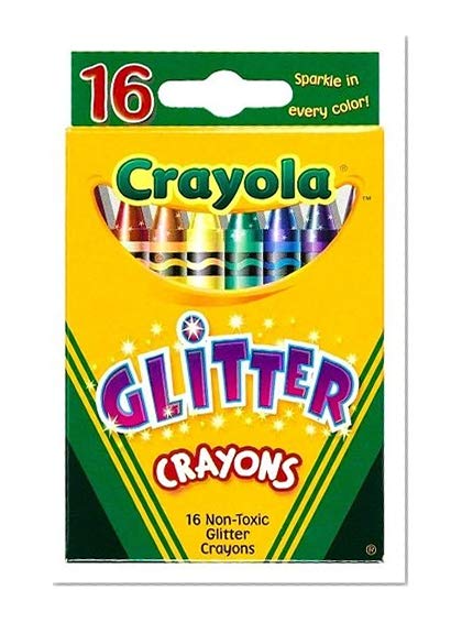 Book Cover Glitter Crayon Set