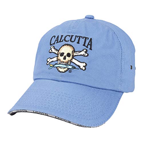 Calcutta Original Logo Canvas Hat Light Blue