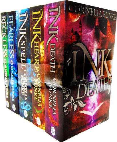 Cornelia Funke Inkheart Trilogy and Reckless 5 Books Collection Set RRP: Â£37.95 (Inkspell, Inkheart, Inkdeath, Reckless, Fearless)