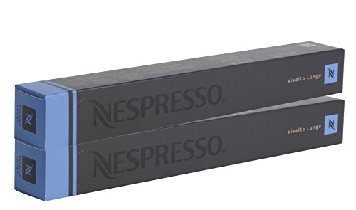 Book Cover 20 Nespresso Capsules Vivalto Lungo Coffee