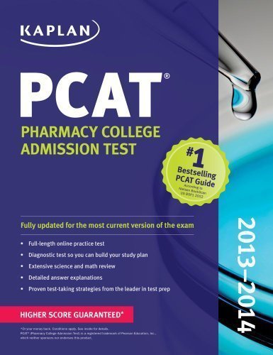 Kaplan PCAT 2013-2014 by Kaplan (1/8/2013)
