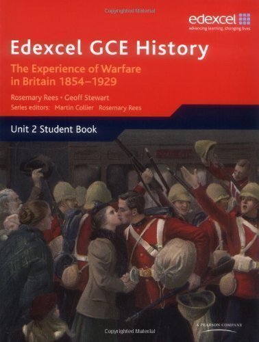 Edexcel GCE History: The Experience of Warfare in Britain 1854-1929 [28 November 2008]