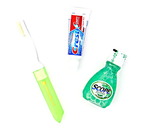 Dr. Fresh Travel Kit 3-In-1 Toothpaste/Scope/Toothbrush (3 Pack)
