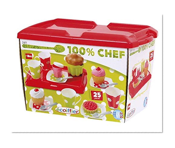 Ecoiffier - 2611 - Jeu d'imitation - Cuisine - Petit Déjeuner sur un Plateau