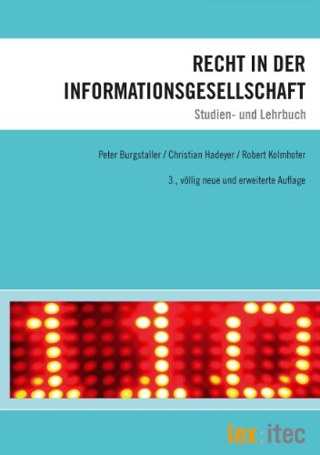 Recht in der Informationsgesellschaft (German Edition)