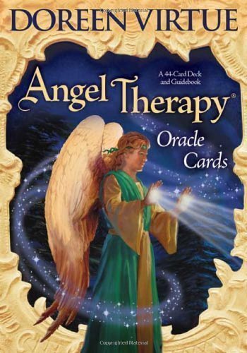 Angel Therapy Oracle Cards: A 44-Card Deck and Guidebook by Virtue, Doreen (10/15/2008)