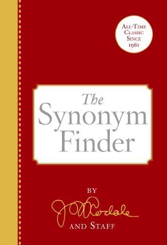 The Synonym Finder by Rodale, J. I. Revised Edition (8/15/1958)