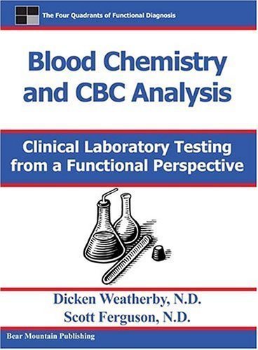 Blood Chemistry and CBC Analysis by Weatherby, Dicken, Ferguson, Scott (9/20/2004)